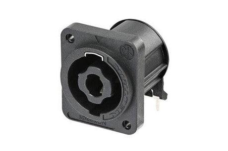 Neutrik Receptacle speakON® XX series 4 pole - PCBH - rear mount only with A-SCREW-1-8