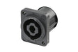 Neutrik Receptacle speakON® XX series 4 pole - PCBV - rear mount only with A-SCREW-1-8