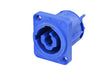 Neutrik Receptacle - powerCON® blue / grey - 60320-1 certified - power in (blue)