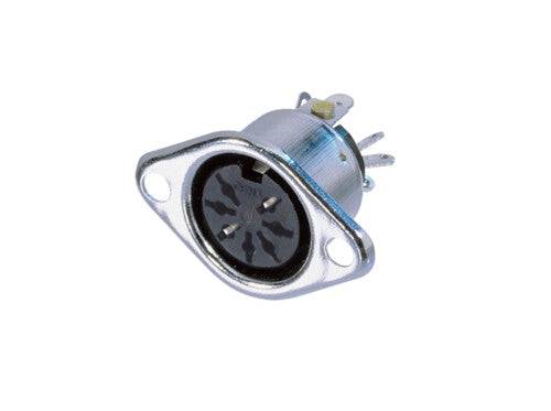 Neutrik Rean™ Receptacle - DIN 7 pin female - 270¬∞ -nickel/silver