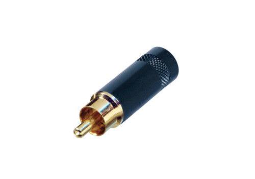 Neutrik Rean‚Ñ¢ Plug RCA - black/gold