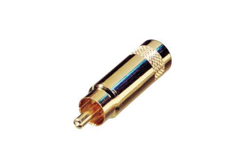 Neutrik Rean‚Ñ¢ Plug RCA - gold/gold
