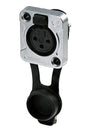 Neutrik XLR CHASS. Z. 3POLE FEMALE IP65 IN MATED CONDITION