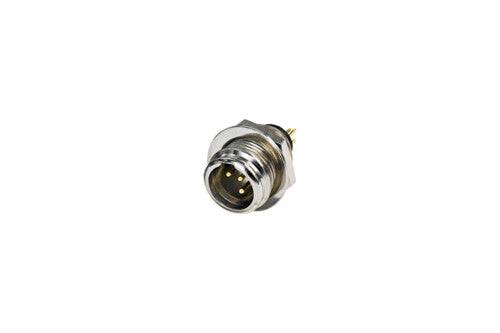 Neutrik Rean‚Ñ¢ TINY chassis connector 4-pole, male, nickel housing, gold plated contacts