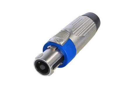 Neutrik Cable end speakON® STX - 4 pole female - V-0 insert - nickel