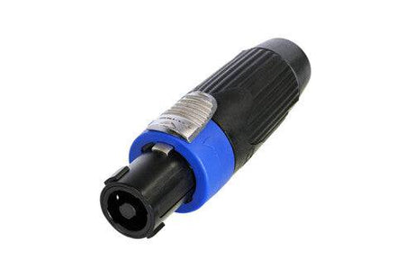 Neutrik Cable end speakON® STX - 4 pole female - V-0 insert - black