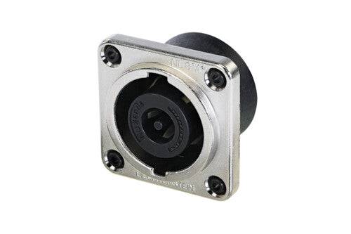 Neutrik Receptacle speakON® XX series 8 pole - PCBV - NLT style - nickel