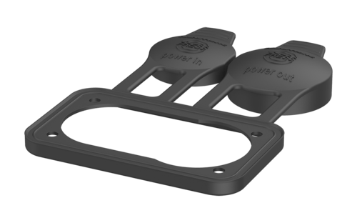 Neutrik Sealing Cover - Combination “Power In / Power Out” for powerCON TRUE1 TOP NAC3PX-TOP