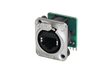 Neutrik Receptacle etherCON Cat 5 D series - PCBH- integrated 1Gb magnetics