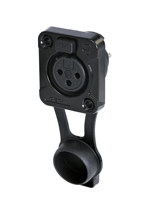 Neutrik XLR CHASS. Z. 3POLE FEMALE B IP65 IN MATED CONDITION