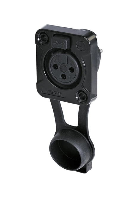 Neutrik XLR CHASS. Z. 3POLE FEMALE B IP65 IN MATED CONDITION