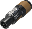Neutrik Cable end speakON® XX series 2 pole - brown