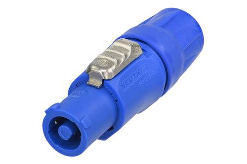 Neutrik powerCON Inline Connector - In, Blue - NAC3FCA