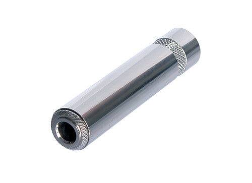 Neutrik Rean‚Ñ¢ Cable Jack 1/4" mono - nickel/silver, w/Solder Terminals, Max cable OD 6mm