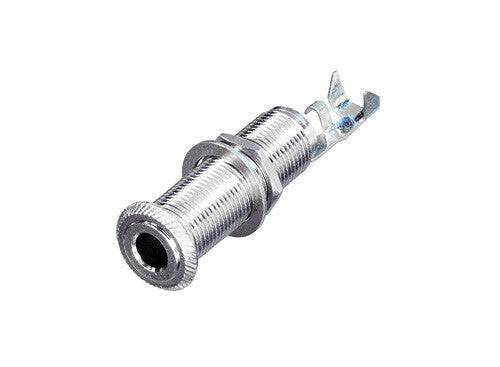 Neutrik Rean‚Ñ¢ Cable Jack 1/4" stereo - nickel/silver, w/Solder Terminals, Max cable OD 6mm
