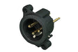 Neutrik Receptacle - AA series - XLR 3 pin - male - PCBV - Pin 1 isolated - ground/shell connected - gold