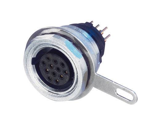 Neutrik Receptacle - miniCON female - PCB Vertictal - fully loaded