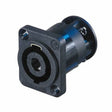 Neutrik Receptacle speakON® 4 pole - square flange - screw terminals