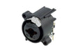 Neutrik Receptacle A Series Combo- 3 pin female XLR / stereo jack - PCBH – bulk (disassembled latch)