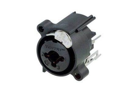 Neutrik Receptacle A Series Combo- 3 pin female XLR / stereo jack - PCBV – bulk (disassembled latch)