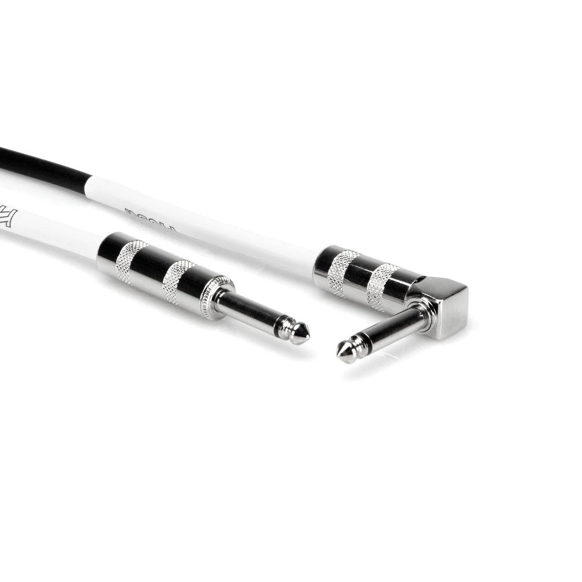 Hosa Guitar Cable, Hosa Straight to Right-angle - GTR-215R