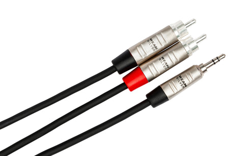 Hosa Pro Stereo Breakout, REAN 3.5 mm TRS - HMR-006Y