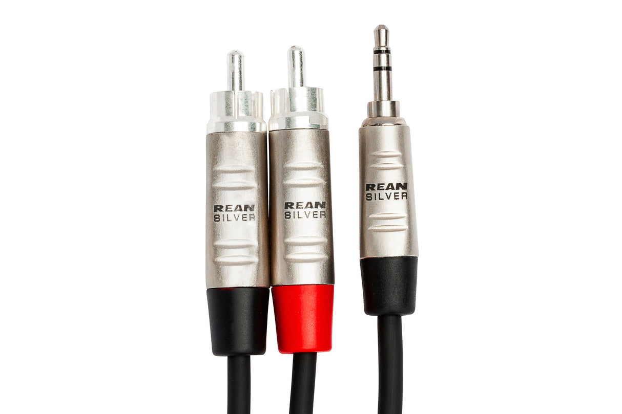 Hosa Pro Stereo Breakout, REAN 3.5 mm TRS - HMR-006Y