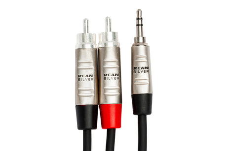 Hosa Pro Stereo Breakout, REAN 3.5 mm TRS - HMR-006Y