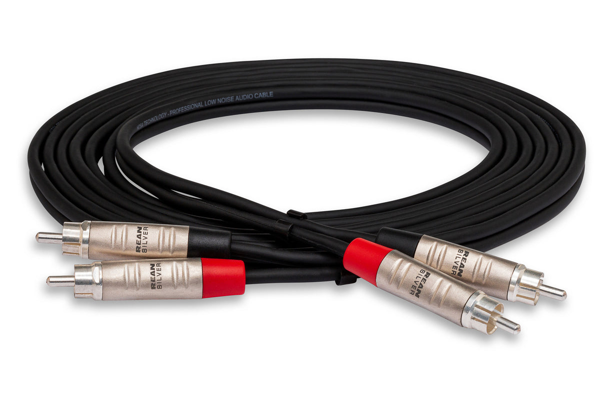 Hosa Pro Stereo Interconnect, Dual REAN RCA - HRR-005X2