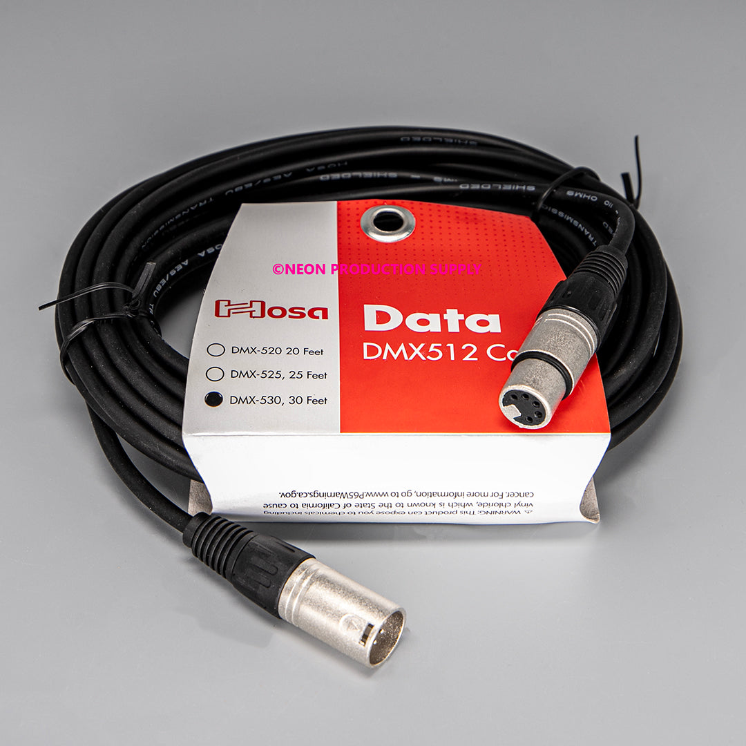 Hosa DMX512 Cable, XLR5M - DMX-530