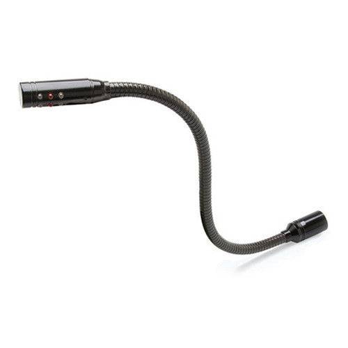 Hosa 18" LED Gooseneck Console Lamp, XLR3M - LTE-519XLR