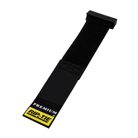 Rip Tie Rip-Lock, 1" x 14.5", Black, 1pcs  - RLH-145-BK
