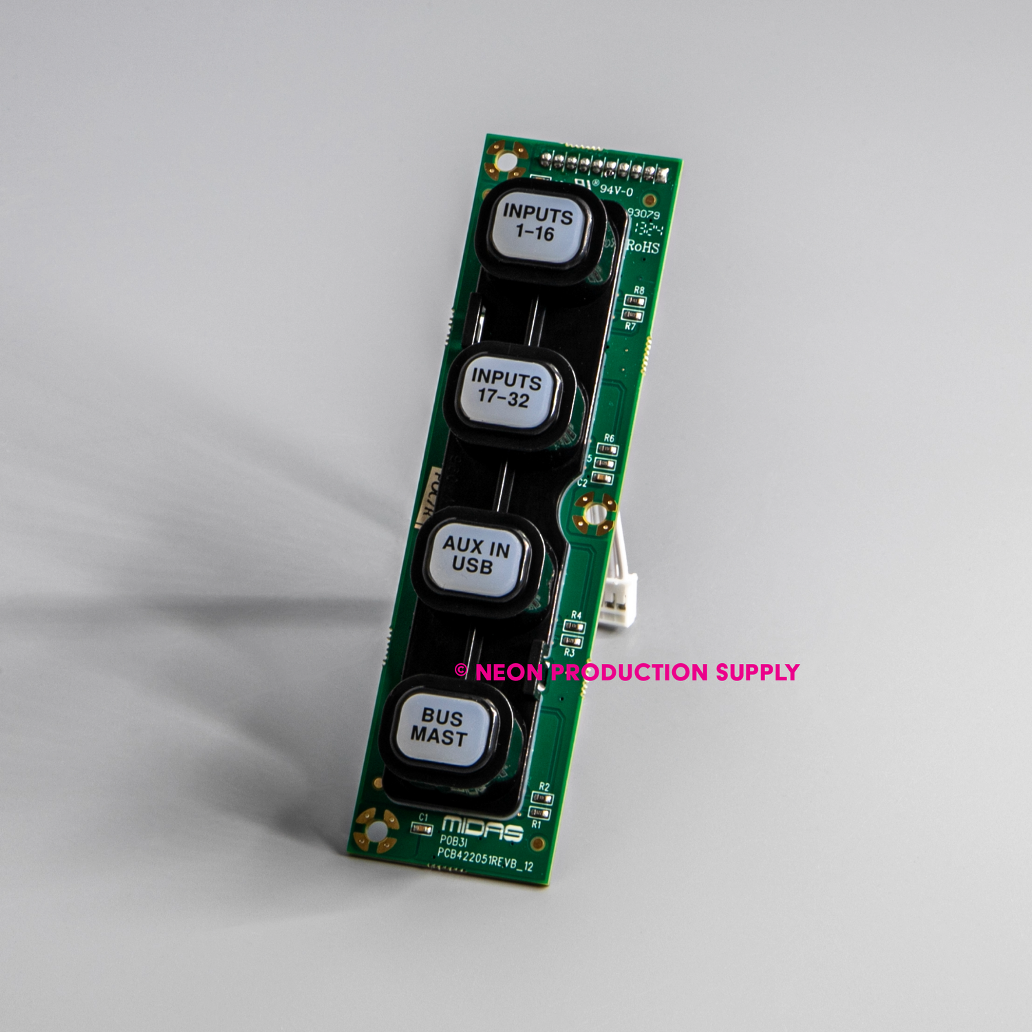 Music Tribe Midas M32 Left Buttons Sub Assembly - EC32-00111-000