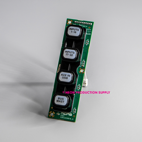 Music Tribe Midas M32 Left Buttons Sub Assembly - EC32-00111-000