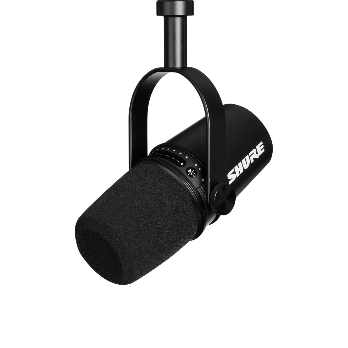 Shure MV7 XLR/USB Podcast Microphone - MV7-K-BNDL
