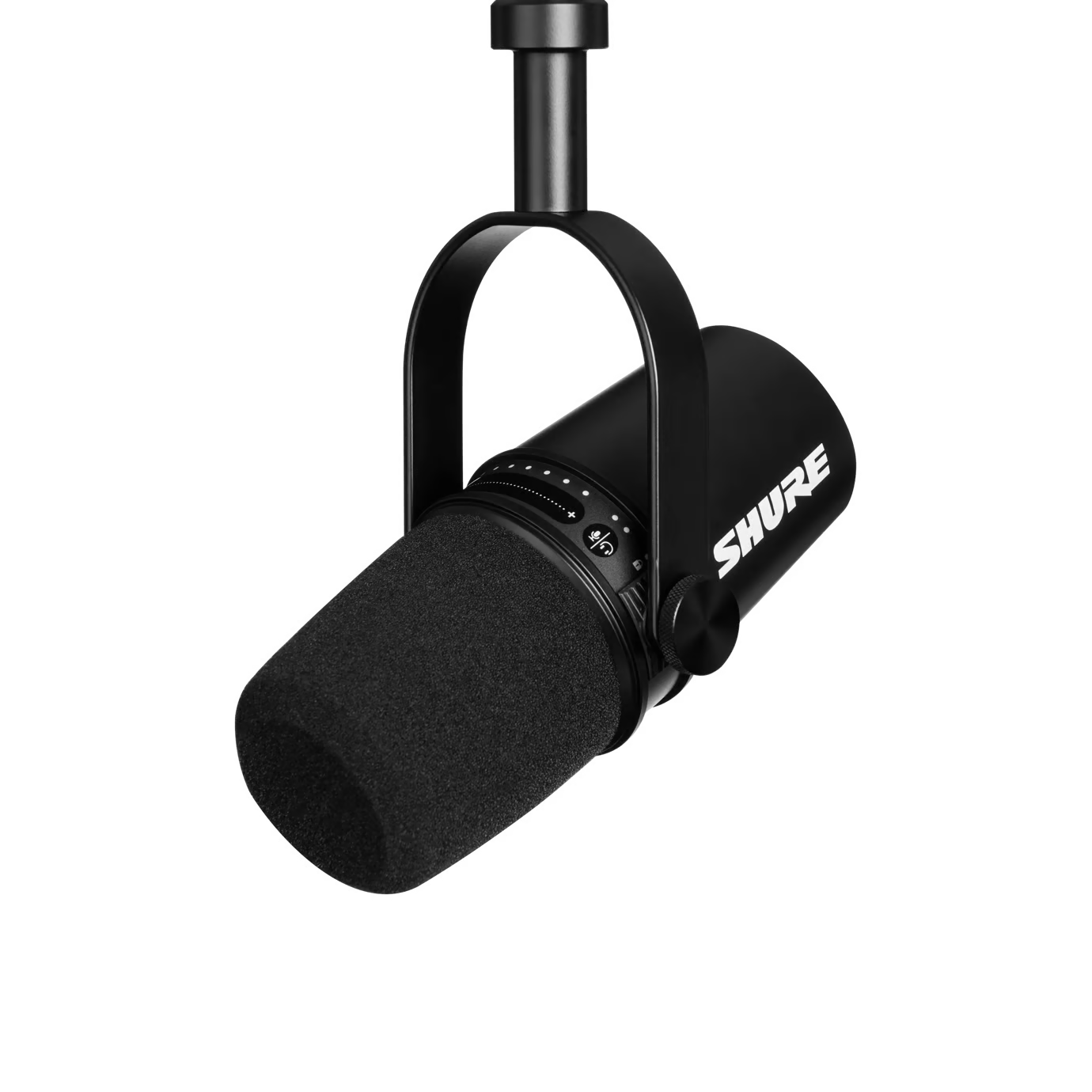 Shure MV7 XLR/USB Podcast Microphone - MV7-K-BNDL