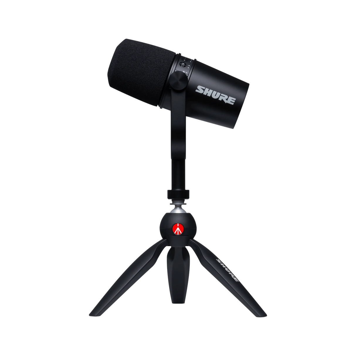 Shure MV7 XLR/USB Podcast Microphone - MV7-K-BNDL