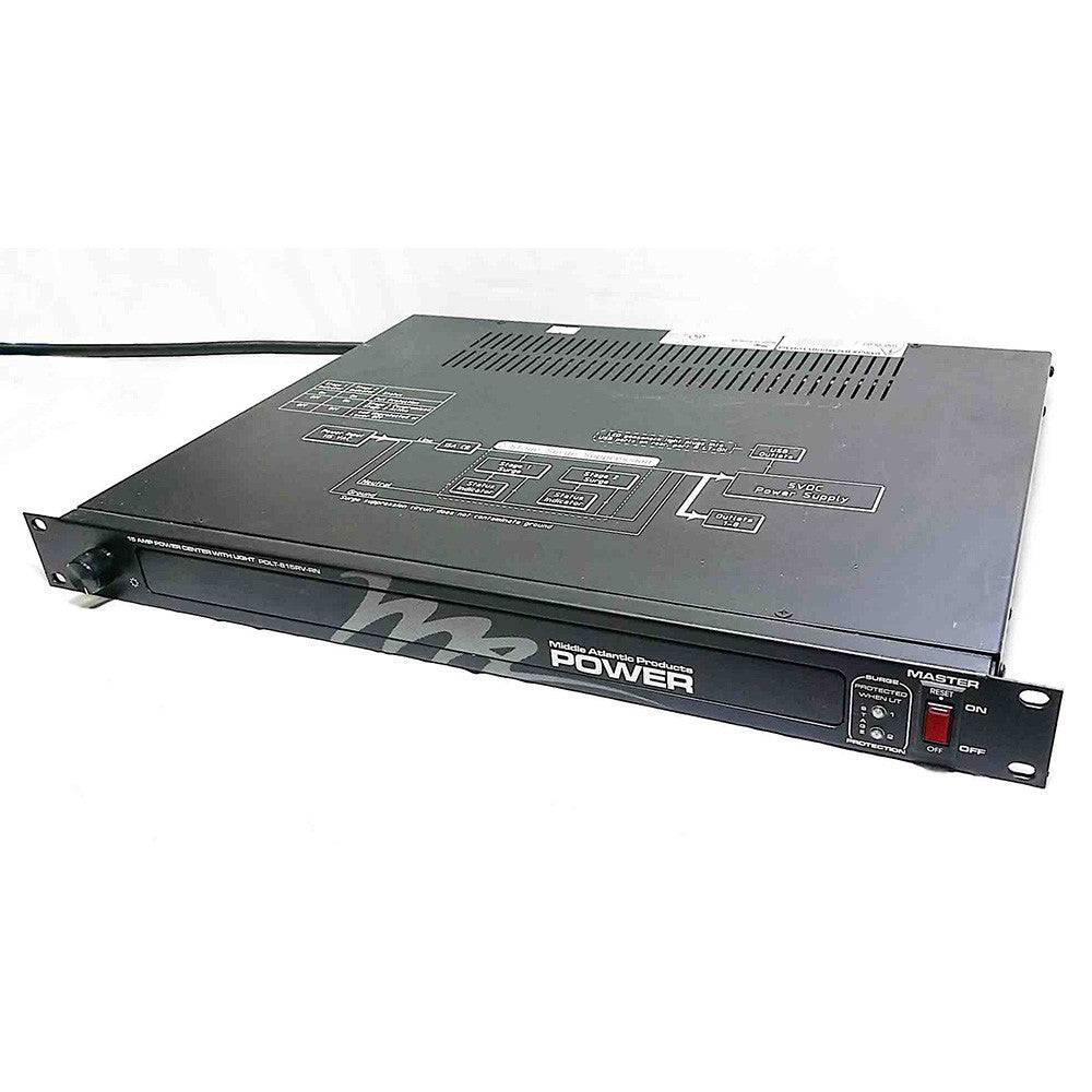 Middle Atlantic 1RU Power Conditioner, 8 Outlet w/ LED Light - PDLT-815RV-RN