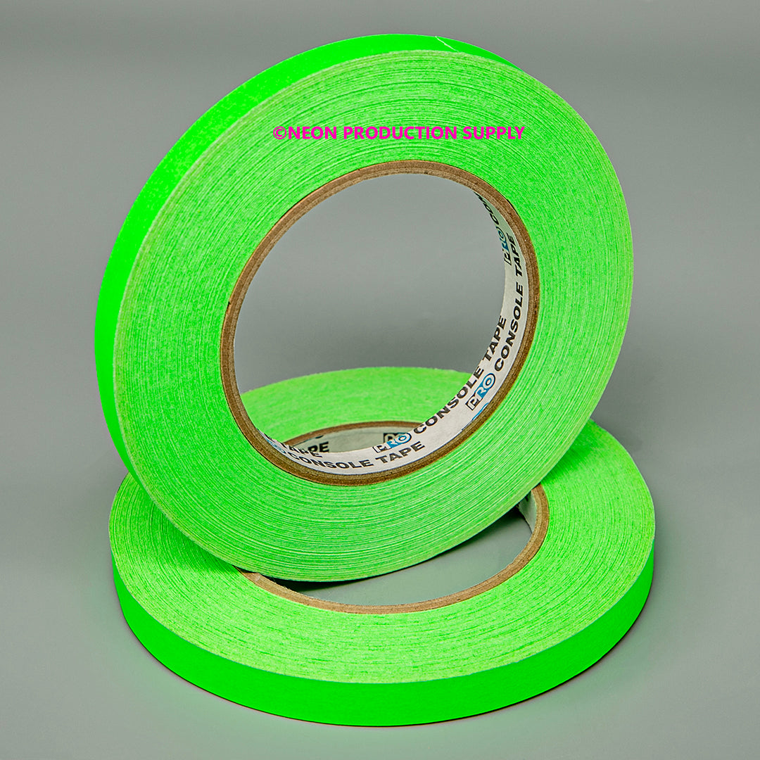 Pro Console 1/2" x 60yd, Fluorescent Colors
