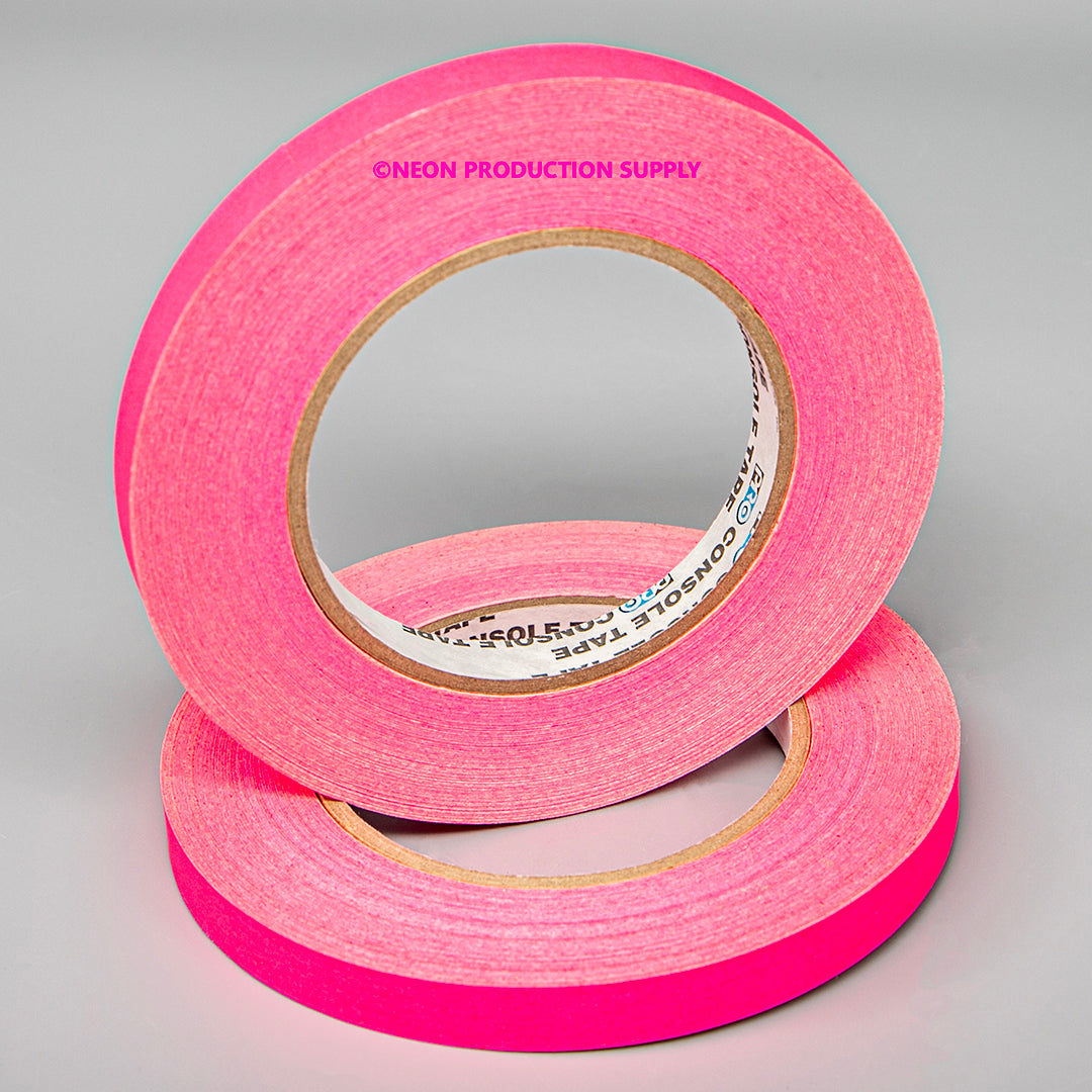 Pro Console 1/2" x 60yd, Fluorescent Colors