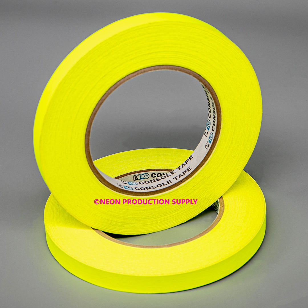 Pro Console 1/2" x 60yd, Fluorescent Colors