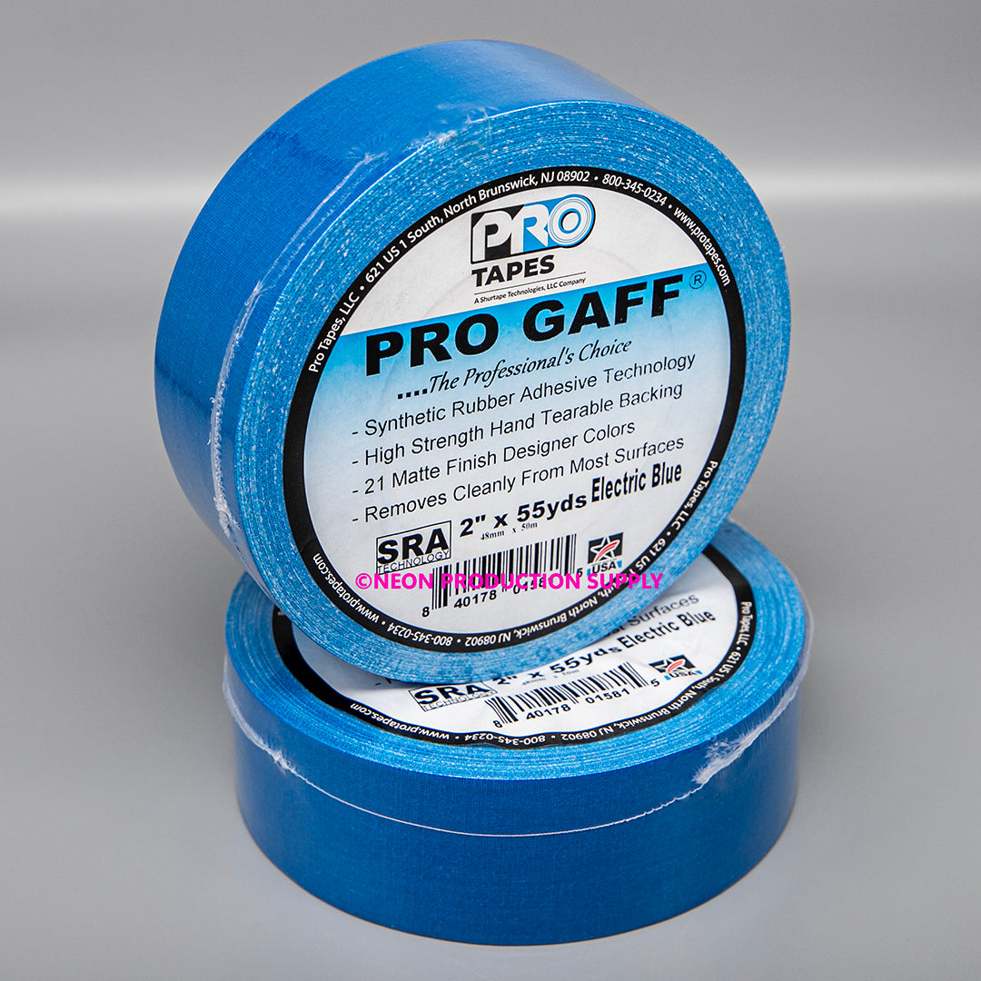 Pro Gaff Tape - 2" x 55yd, Standard Colors