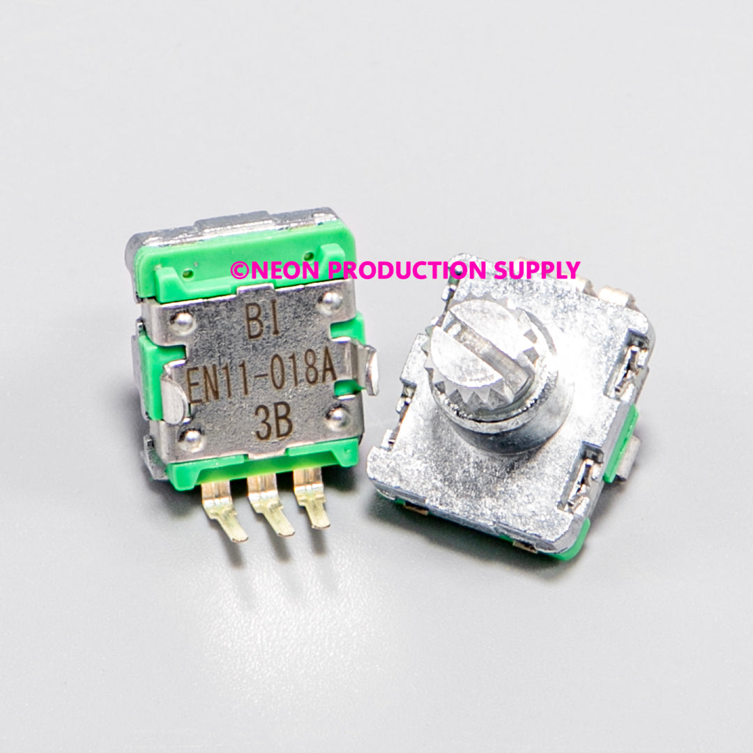 QSC Rotary Encoder, CONTINUOUS, 2.0 BITS, 30.0 DETENT, 9.0MM SHAFT - PT-000006-00