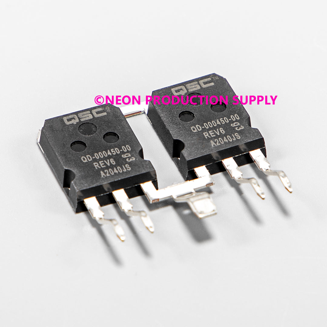 QSC MOSFET ARR,2.0,N CH,350.0/V,45.0/A,W,DUAL TO-247,SML45N30HBD - QD-000450-00