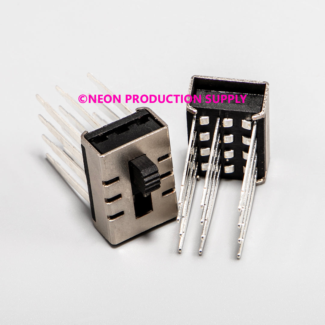 QSC SWITCH,3P3T,SLIDE,PCB MOUNT 0.805" TERMINALS - SW-000113-00