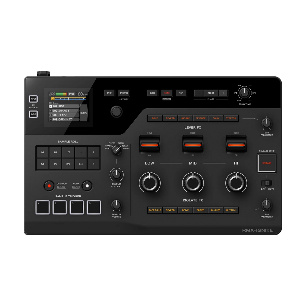 AlphaTheta RMX-IGNITE Next-Generation DJ Effector - RMX-IGNITE