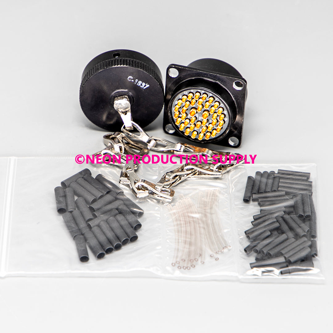 Whirlwind Connector - Mult - W1, 39 pin W1 female chassis - W1CF