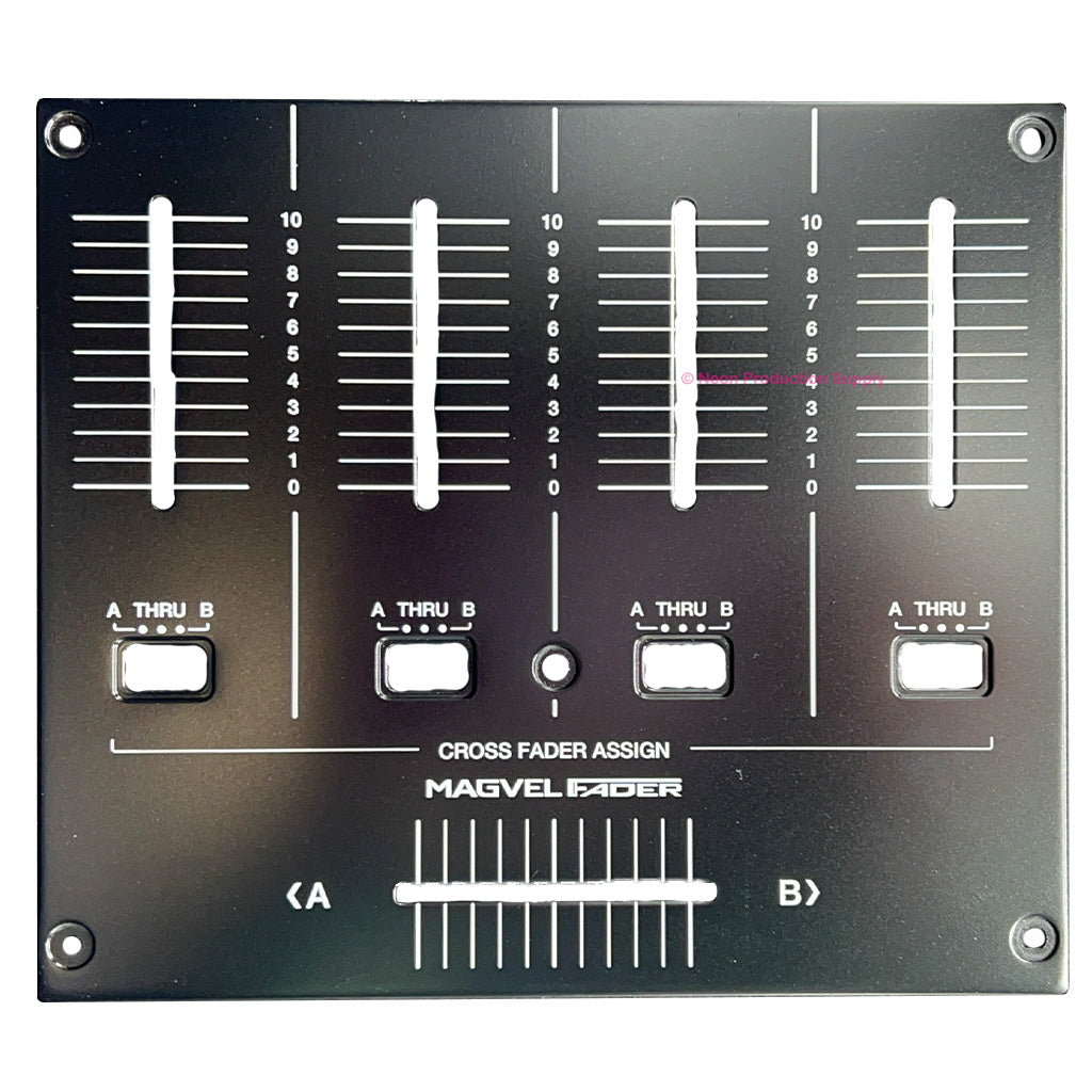 Pioneer DJ Fader Deco Panel ( Sub DAH3053 ), DJM-900NXS2 - DAH3125 - Neon Production Supply