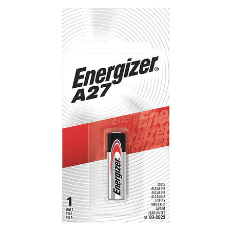 Energizer A27 Alkaline Battery, 1 Pack
