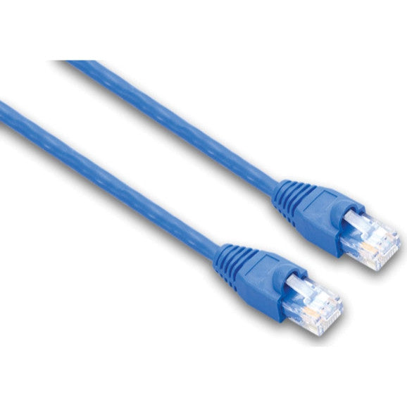 Hosa Cat 5e Cable 8P8C to Same, Blue, 100' - CAT-5100BU - Neon Production Supply